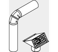 Viessmann Cubierta de pared exterior compacta DN160 (EPP) ZK01840