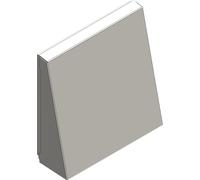 Viessmann Embellecedor de pared exterior de acero inoxidable Vitovent 050-D - 100-D