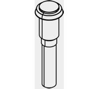Viessmann Salida de cubierta DN125 rojo de 1 m de largo ZK01906