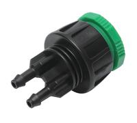 VIFER Conector de Grifo, 10PCS Kit de Conectores para Manguera, Conector Rápidos Adaptador de Micro Riego, para Manguera de Agua de Jardín de 4/7 mm Agricultura Accesorios de Riego
