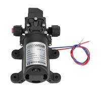 VIFERR Bomba de Agua 12 V, Autocebante de Alta Presión Bomba de Diafragma de Agua, 0,9 Mpa 6 l/min DC 12V 6A 70W, para Caravana Camping Barco Irrigación Riego