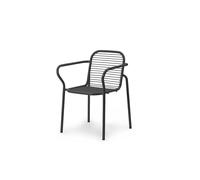 Normann Copenhagen Silla con reposabrazos Vig Black