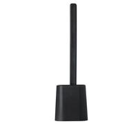 Vigar - Juego de Limpieza para Inodoro - Goma Higiénica con Soporte - 11,4 x 8,8 x 41,6 cm - Colección Eco - Diseño Minimalista Duradero - Color Negro