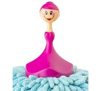 Vigar - Plumero y Esponja - Material de Microfibra - 14 x 7 x 12.5 cm - Dolls - Gran Capacidad de Absorción - Propiedades Antipilling - Magenta y Azul