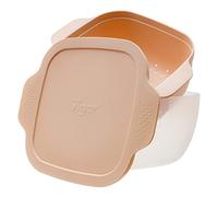Vigar - Táper Escurridor de Lechuga y Pasta - 29 x 23,5 x 15 cm - Colección Homey - Capacidad 4,5 L - Escurridor de Cocina con Tapa Hermética y Colador Interior - Rosa