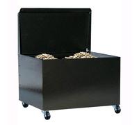 Vigor 9918810 Portapellet 609 Cerrado Acero con Ruedas