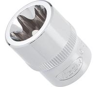 Vigor accionamiento cuadrado interior y llave de vaso para exterior Torx perfil, 10 mm (3/8 pulgadas), 28 mm, 1 pieza, v2725