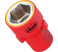 'Vigor accionamiento cuadrado interior y "VDE Llave de vaso para außense chskant de perfil, 12,5 mm (1/2 pulgadas), 55 mm, 1 pieza, v3332