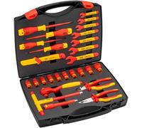 VIGOR Caja de herramientas, EV, V5632N, 3/8″, perfil exterior hexagonal | Accionamiento 3/8 pulgadas (10 mm) cuadrado hueco, 3656 g, accionamiento: 3/8 ″, para accionamiento manual