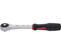 VIGOR Carraca reversible con mango giratorio de 360° (cuadrado macizo, 10 mm, longitud total: 237 mm) V6008