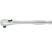 ViGOR carraca reversible de dientes finos 1/2 pulgada cuadrada V4946-S (12,5 mm), 250 mm de longitud, 72 dientes, ángulo de funcionamiento de 5 grados, diseño totalmente de acero