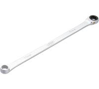 VIGOR Llave de estrella de carraca V7031-11, extra larga, 11 mm AF, 270 mm de longitud, 72 dientes, cromada y pulida, para mayor transmisión de fuerza, diseño fino