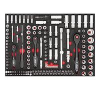 Vigor Llave de Juego de herramientas, accionamiento cuadrado interior 6,3 mm de 1/4 pulgadas, 10 mm de 3/8 "y 12,5 mm de 1/2 pulgadas, 1 pieza, v4188