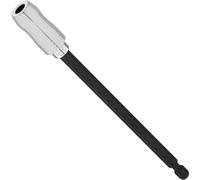 VIGOR Porta-puntas con anillo magnético, 150 mm V7601-150, Herramienta para sujetar puntas/puntas de destornillador, Accionamiento y salida: hexágono 6,3 (1/4 pulg)