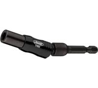 VIGOR Porta-puntas con articulación V7600, Herramienta para sujetar puntas/puntas de destornillador, Universal, práctico, Accionamiento y salida: Hexágono 6,3 (1/4 pulg), Ángulo de giro 20