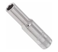 Vigor Steckschlüsseleinsatz - lang - 1/4" - Sechskant Profil - 6 mm V2535N