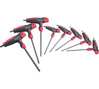 Vigor V1410 - Juego de destornilladores (Torx, 8 piezas, con soporte organizador)