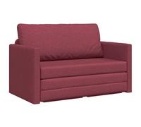 VIHHQGC Sofá cama moderno gris claro con función de cama de 110 cm - Sofá cama ajustable moderno gris claro de tela para salón