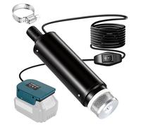 Viitech Bomba sumergible con batería para Makita 18 V, 30 L/min, bomba de agua portátil y bomba de sumidero, bomba de agua sucia autocebante para piscina, jardín, barril de lluvia