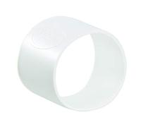 Vikan 5 bandas de goma de codificación de colores de 1.5 pulgadas, color blanco