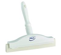 Vikan 77515 - Escobilla de goma de espuma de polipropileno con cabezal fijo, 25,4 cm, color blanco