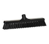 Vikan - Higiene - Cepillo combinado - Fibras duras/suaves - Negro