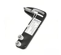 Vikye Medidor de Tensión para Aparejos de Veleros, Medidor de Tensión de Cuerda de Alambre de Aleación de Aluminio para Cable de 2,5 Mm, 3 Mm, 4, 360 Kg, Precisión ± 5%, Diseño Manos Libres, de