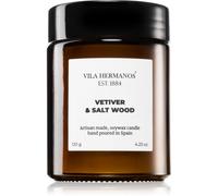 Vila Hermanos Apothecary Vetiver & Salt Wood vela perfumada 120 g