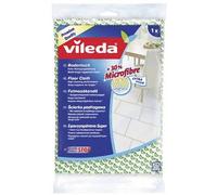 Vileda 116362 - Paño de suelo con 30% de microfibra para absorber incluso las partículas más pequeñas de suciedad con tecnología antiolores, buena adherencia para frotar, 1 unidad