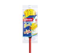 Vileda 141996 - Fregona con palo, 30% microfibra, color amarillo