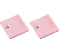 Vileda 145842 - Pack de 5 bayetas Microtuff Base Rojo (Paquete de 2)