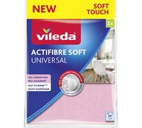 VILEDA Bayeta actifibre soft universal microfibras máxima absorción paquete 2 uds 29 x 29 cm【ROUA】