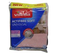 VILEDA Bayeta actifibre soft universal microfibras máxima absorción paquete 2 uds X15 Total 30 Bayetas【ROUA】