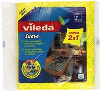 Vileda Bayeta Suave Amarilla - 30% microfibra - 2 bayetas