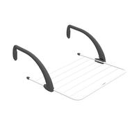 Vileda Brezza 60 | Tendedero de balcón | Brazos súper Resistentes | Brazos Ajustables | Fácil de Abrir y Cerrar