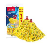 Vileda - Cabezal de repuesto para fregona SuperMocio Soft, 2 uds 167965