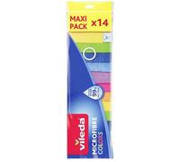 Vileda Paños de microfibra Colors Maxi Pack (6426) 14 unidades