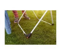 Vileda double extendable clothesline made of steel and aluminum, white, 13x0.8x6 cm