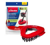 Vileda | Easy Wring Scrub Brush Recambio para sistema de fregona giratoria | Base de recambio | Cepillo para suelos, paredes y más | Con cerdas duraderas | Fácil de instalar | Limpieza Profunda