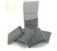 Vileda. Esponja de Acero Inoxidable Alta duración Limpieza efectiva de la Suciedad más difícil. Pack 4 uds