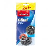 Vileda Estropajo Espiral Inox 2+1