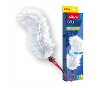 Vileda Plumero Flex & Catch con mango extensible 93 cm, 1 recambio, limpieza 360°