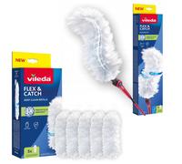 Vileda Flex&Catch Plumero con mango largo + 6 recambios