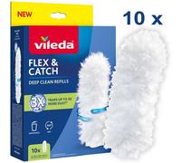Vileda flex & catch refills - juego de 10 recambios para herramienta d