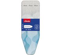 Vileda Funda para tabla de planchar Ultra Fresh, talla universal, antibacteriana, azul y gris
