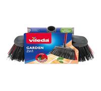Vileda Garden - Cepillo 2 en 1 para Exteriores, Colores Surtidos