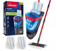 Vileda H2prO Mopa plana 2 depósitos 360° 2 fundas microfibra 1,2L