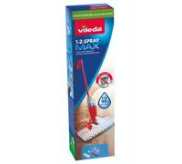 Vileda Fregona 1.2 Spray Max Microfibra Plástico Seca y Húmeda Rojo