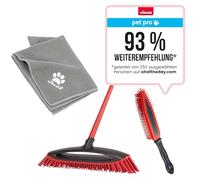 Vileda pet pro - juego completo de escoba always clean, cepillo electr
