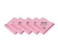 Vileda Bayeta PurMicro Active – Microfibra alto rendimiento, Recubrimiento PUR, Rojo, 38x35 cm